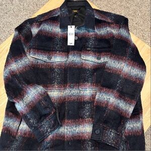 Lee Men's Multi-Color Plaid Shirt Jacket